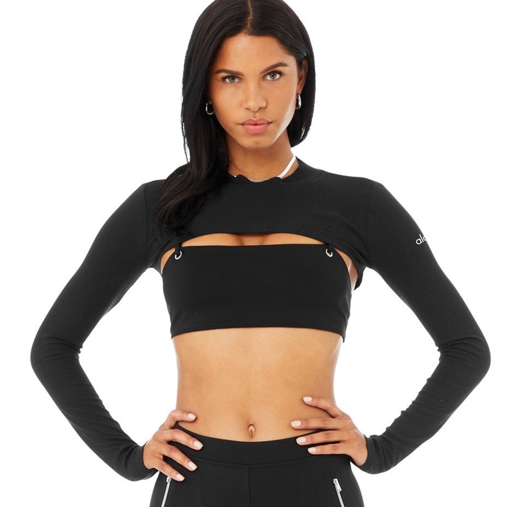 Alo thrill seeker shrug black